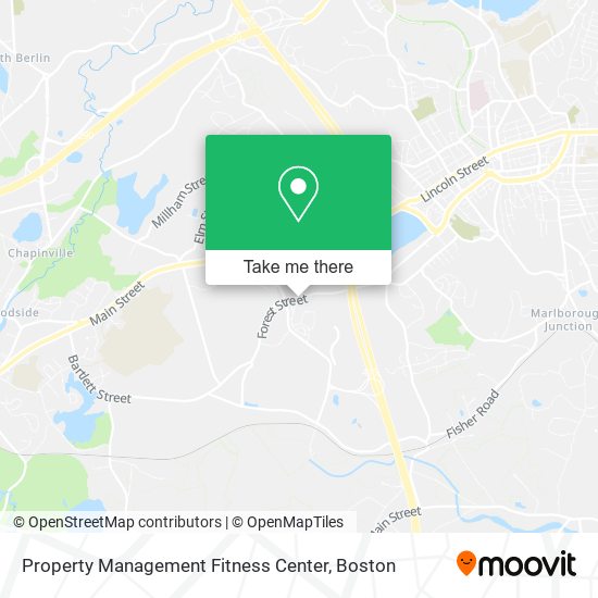 Mapa de Property Management Fitness Center