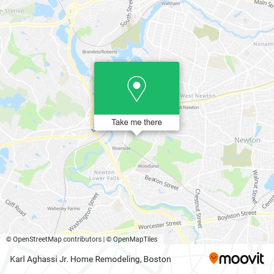 Karl Aghassi Jr. Home Remodeling map