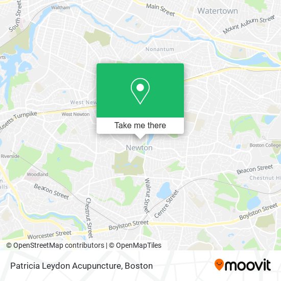 Patricia Leydon Acupuncture map