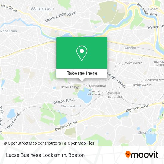 Mapa de Lucas Business Locksmith