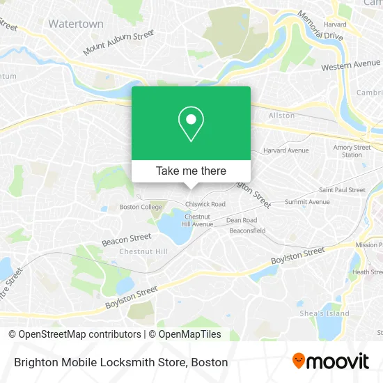 Brighton Mobile Locksmith Store map