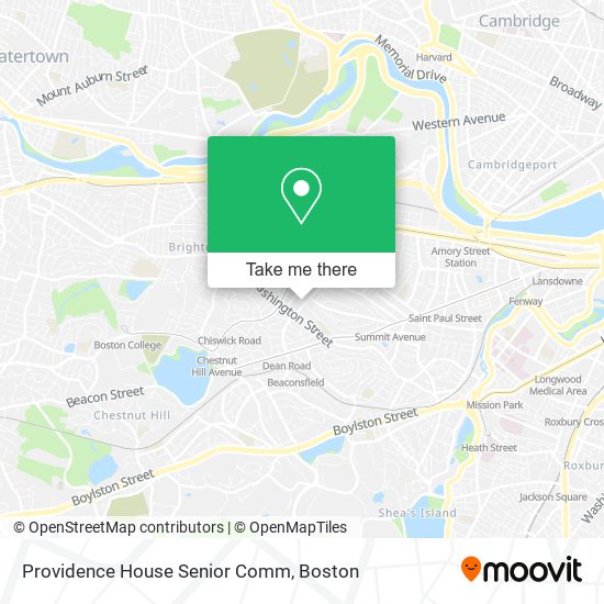 Mapa de Providence House Senior Comm