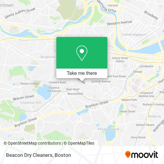 Mapa de Beacon Dry Cleaners