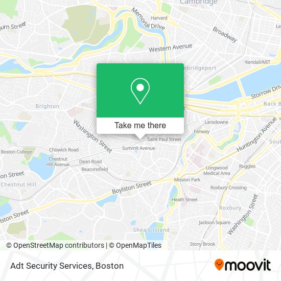 Mapa de Adt Security Services