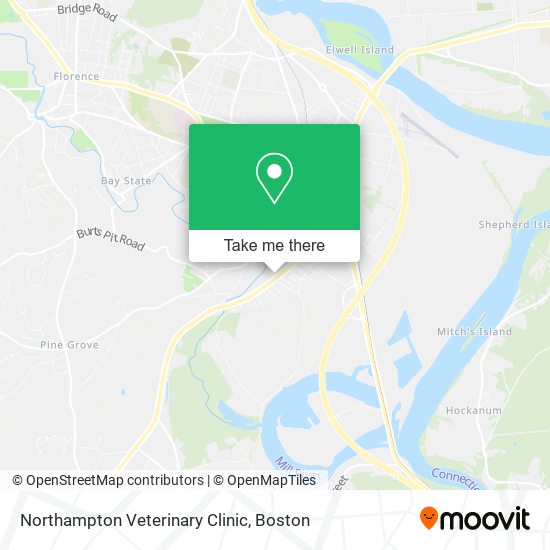 Northampton Veterinary Clinic map