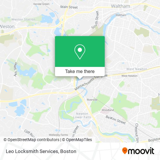 Leo Locksmith Services map