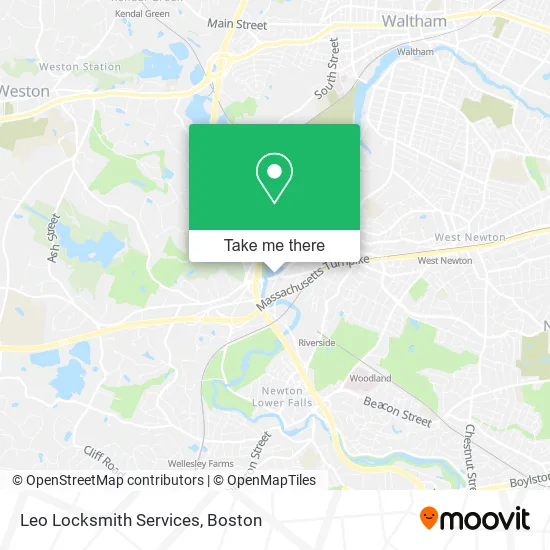 Leo Locksmith Services map