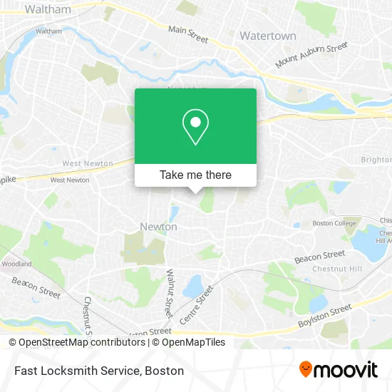 Fast Locksmith Service map