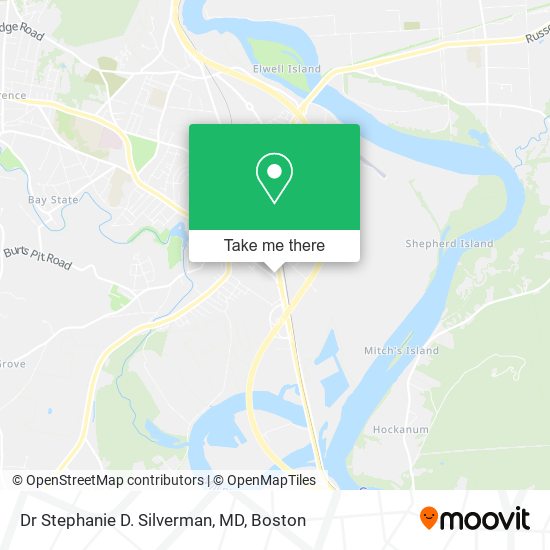 Dr Stephanie D. Silverman, MD map