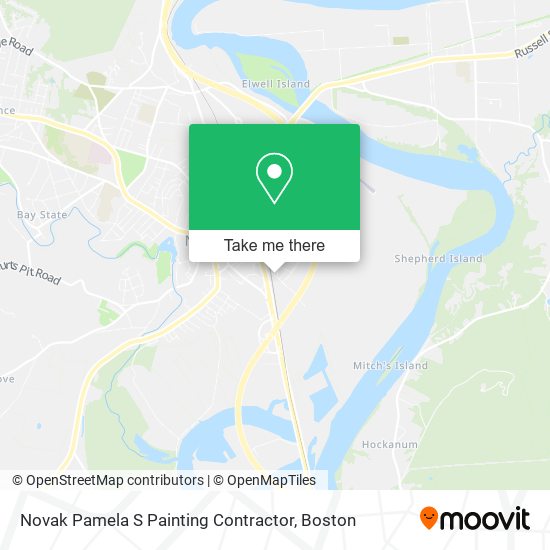 Novak Pamela S Painting Contractor map