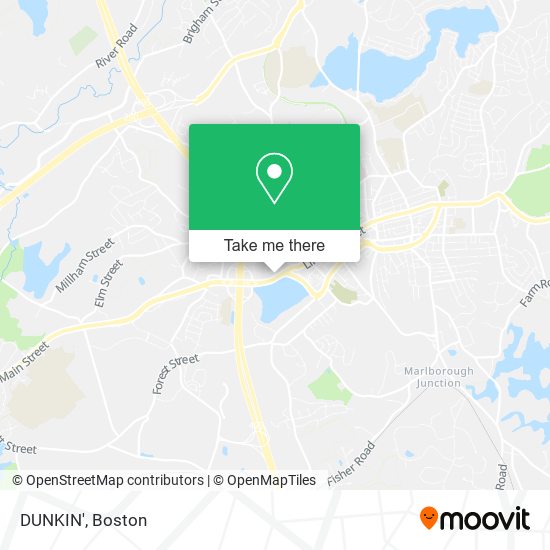 DUNKIN' map