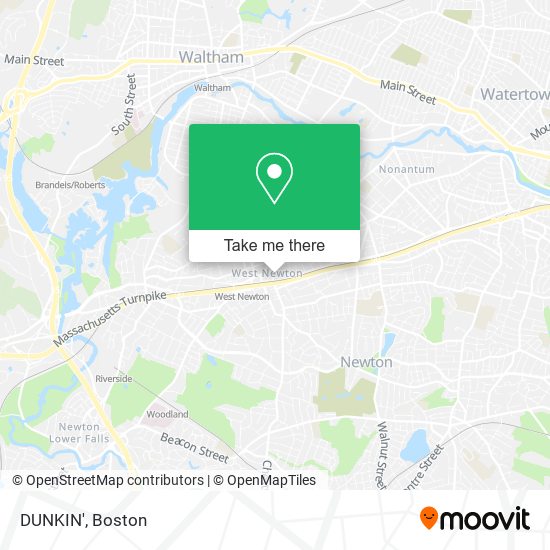 DUNKIN' map