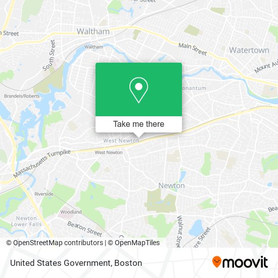 United States Government map