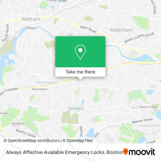 Mapa de Always Affective Available Emergency Locks