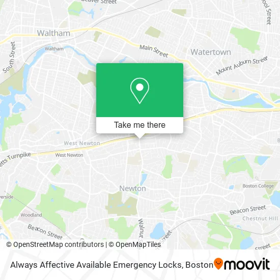 Always Affective Available Emergency Locks map