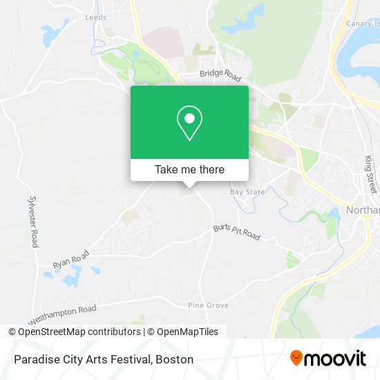 Paradise City Arts Festival map