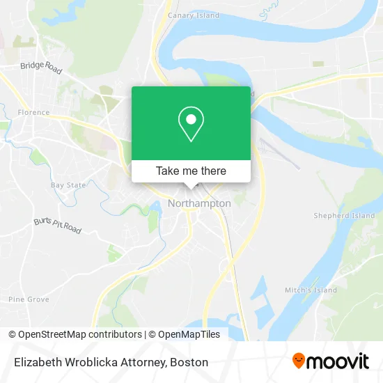 Mapa de Elizabeth Wroblicka Attorney