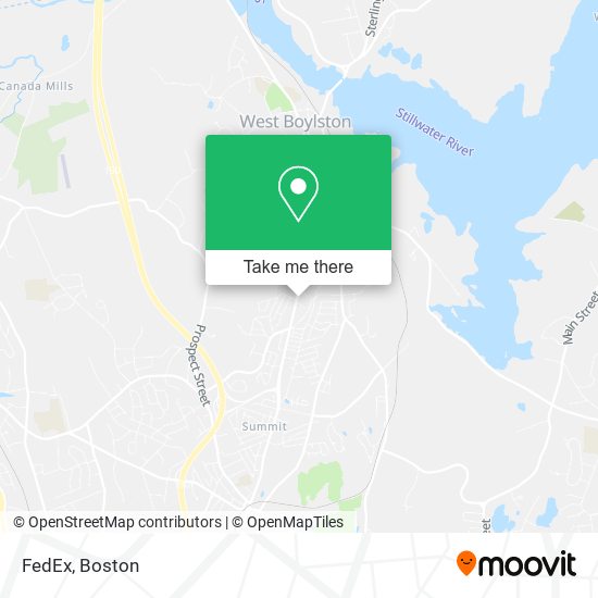 Mapa de FedEx
