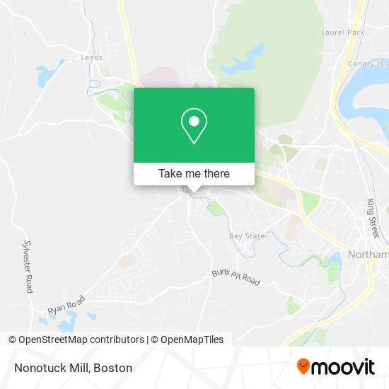 Mapa de Nonotuck Mill