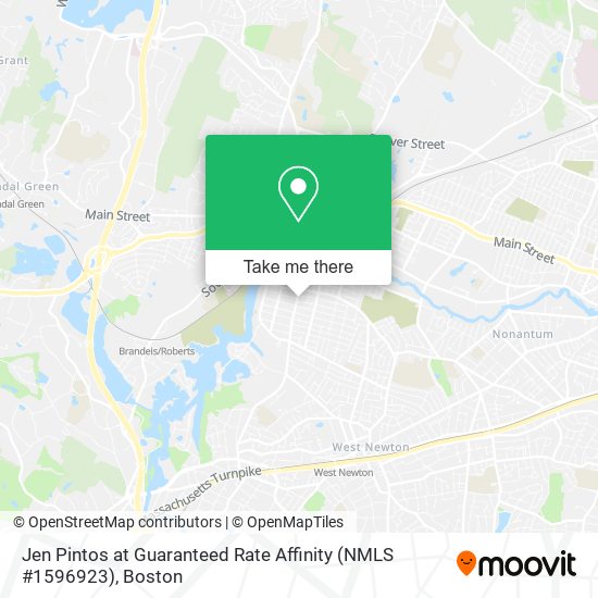 Jen Pintos at Guaranteed Rate Affinity (NMLS #1596923) map