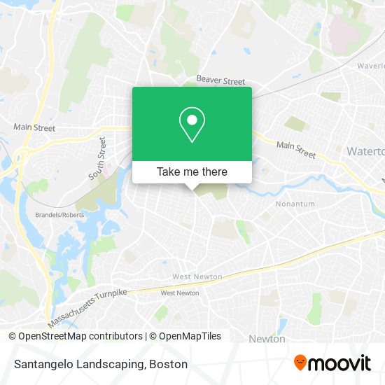 Santangelo Landscaping map