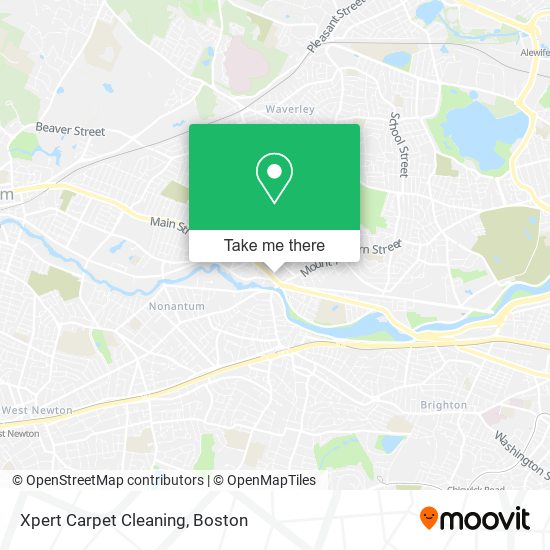 Xpert Carpet Cleaning map