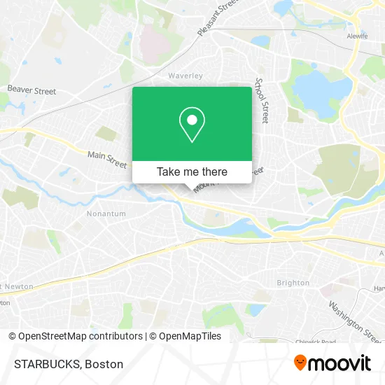 STARBUCKS map