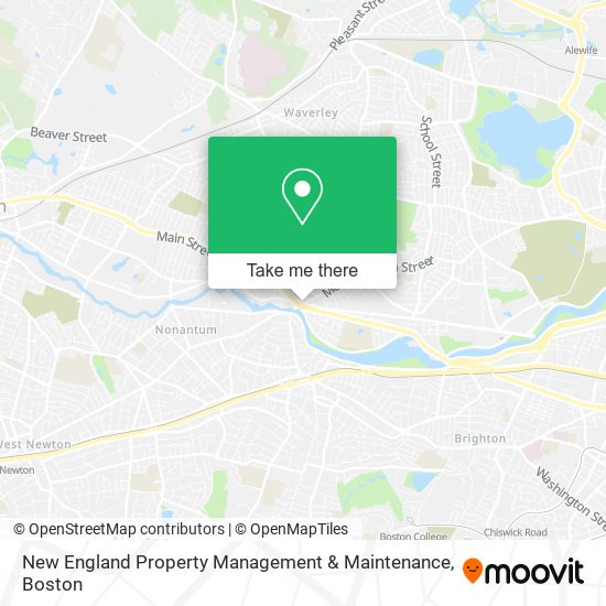 New England Property Management & Maintenance map