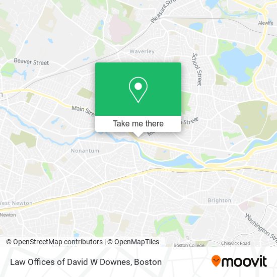 Mapa de Law Offices of David W Downes
