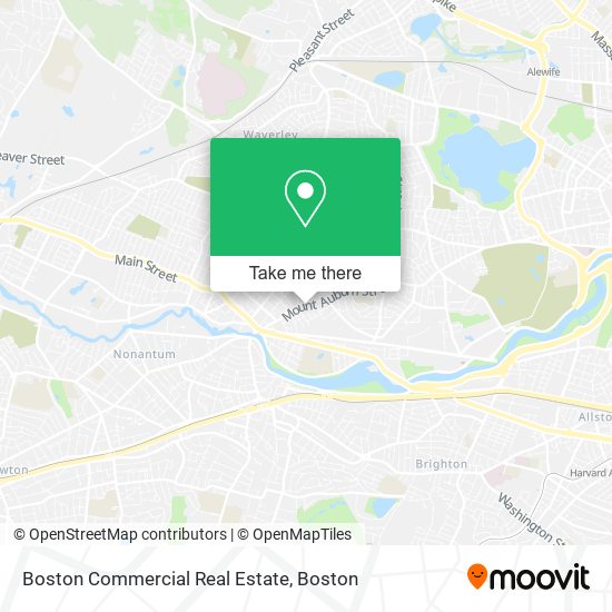 Mapa de Boston Commercial Real Estate