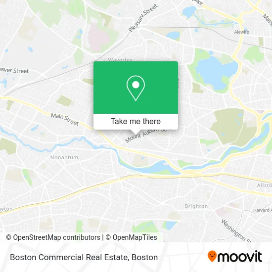 Boston Commercial Real Estate map