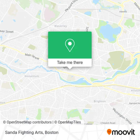 Mapa de Sanda Fighting Arts