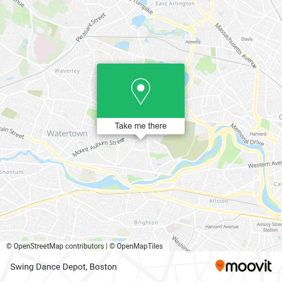 Swing Dance Depot map