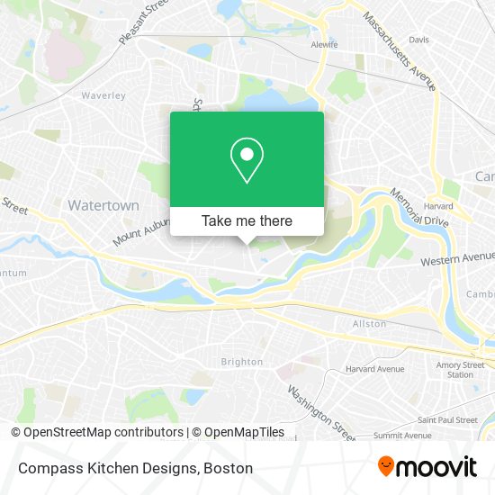 Compass Kitchen Designs map
