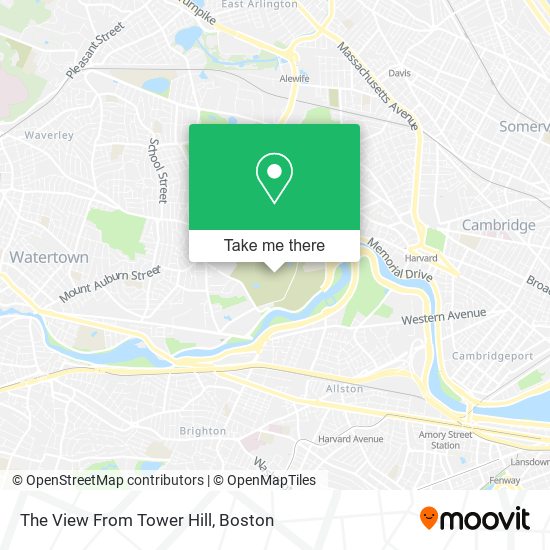 The View From Tower Hill map