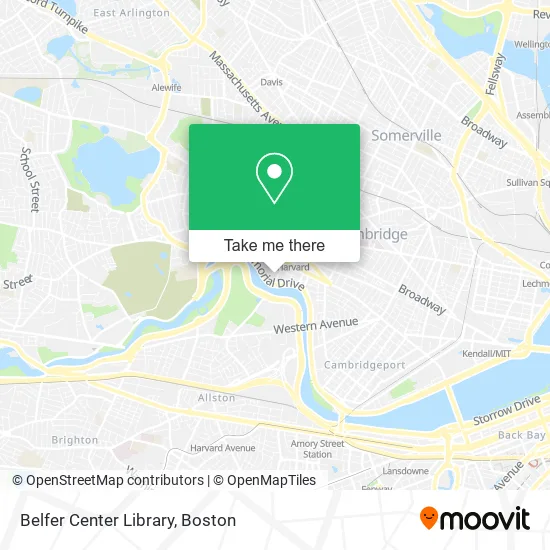 Belfer Center Library map