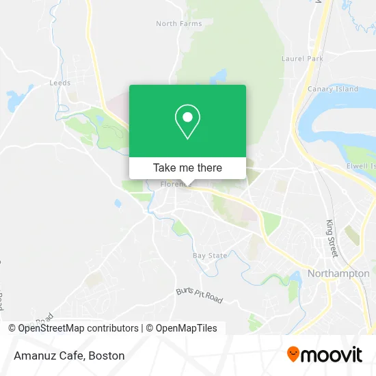 Amanuz Cafe map