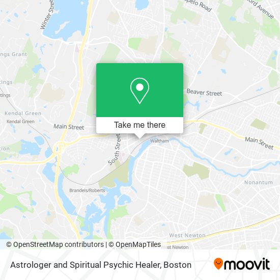 Astrologer and Spiritual Psychic Healer map