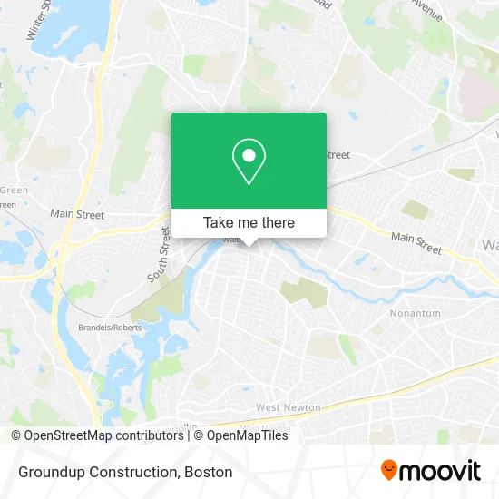 Groundup Construction map