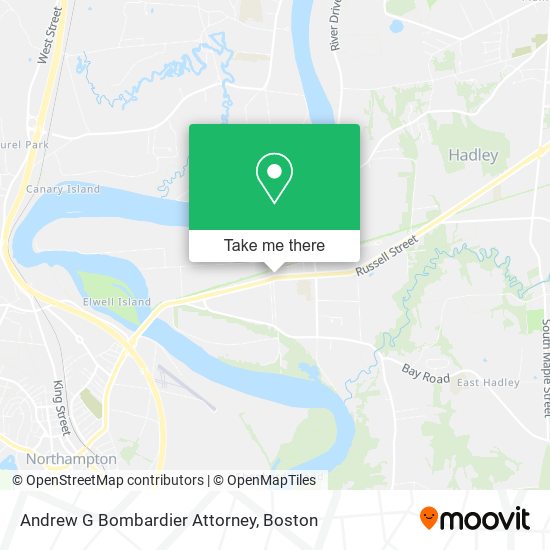 Andrew G Bombardier Attorney map