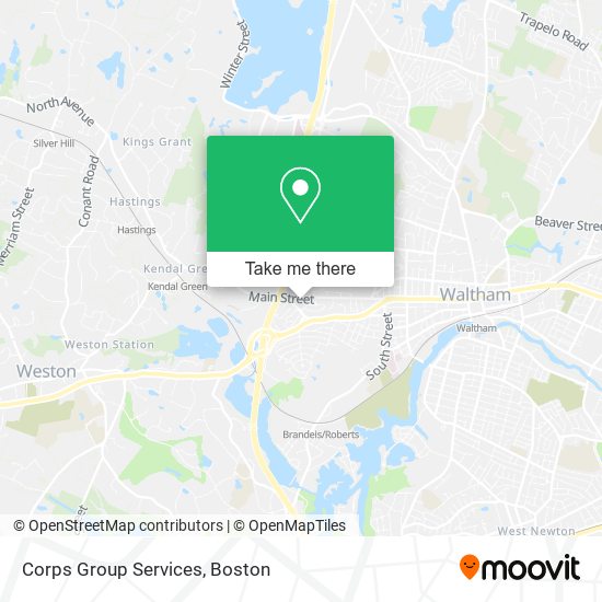 Mapa de Corps Group Services