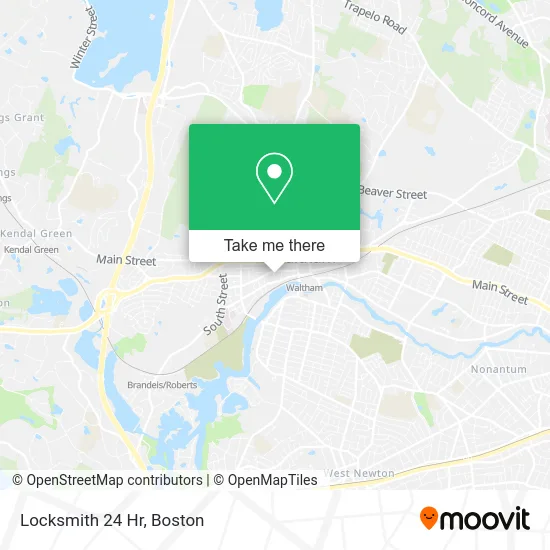 Locksmith 24 Hr map