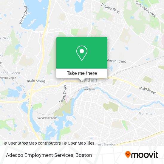Mapa de Adecco Employment Services