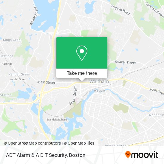ADT Alarm & A D T Security map