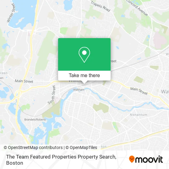 The Team Featured Properties Property Search map
