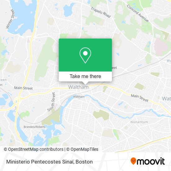 Ministerio Pentecostes Sinaí map