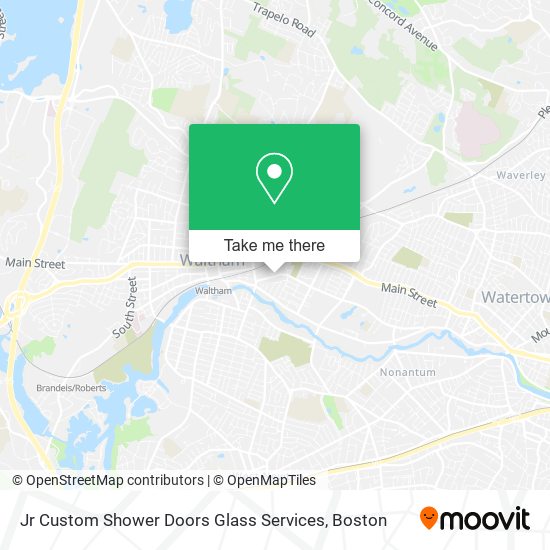 Jr Custom Shower Doors Glass Services map