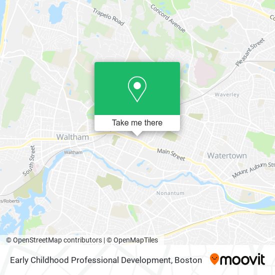 Mapa de Early Childhood Professional Development