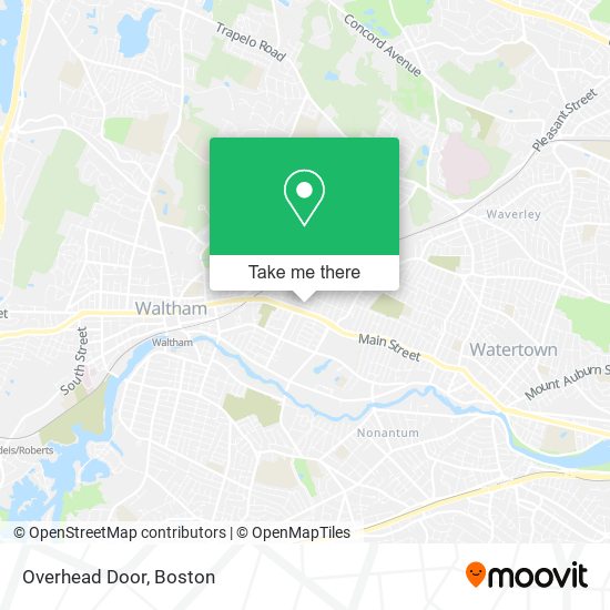 Mapa de Overhead Door