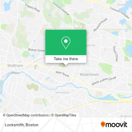 Locksmith map